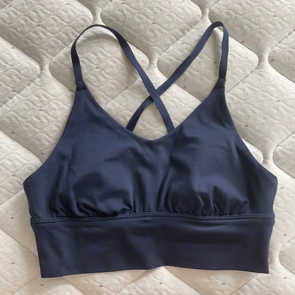 Aerie long line, padded sports bra
